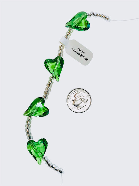 Swarovski Crystal Beads – Article 5743 – 17mm – Peridot