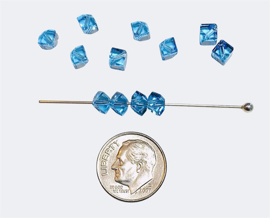 Swarovski Crystal Beads – Article 5601 – 4mm – Aquamarine
