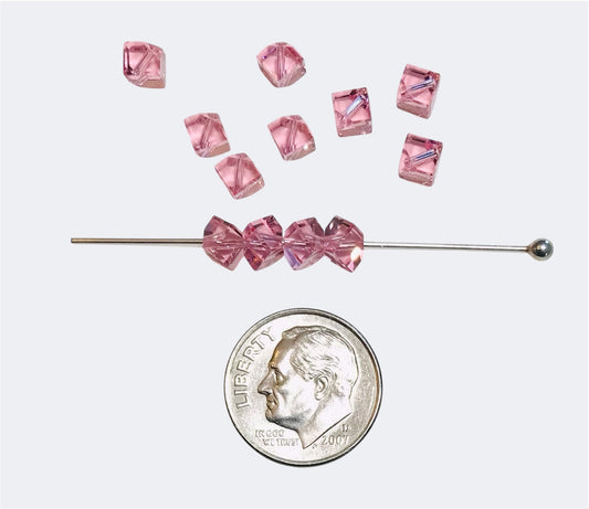 Swarovski Crystal Beads – Article 5601 – 4mm – Light Rose