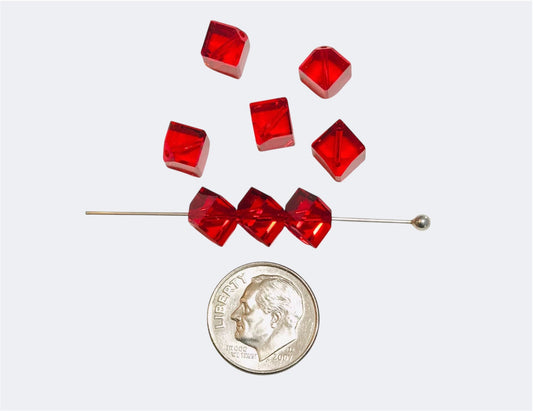 Swarovski Crystal Beads – Article 5601 – 6mm – Light Siam