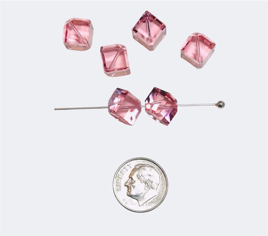 Swarovski Crystal Beads – Article 5601 – 8mm – Light Rose