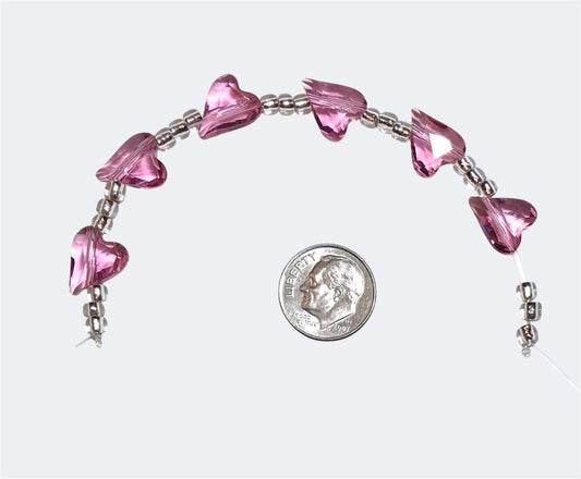 Swarovski Crystal Beads – Article 5743 – 12mm – Rose