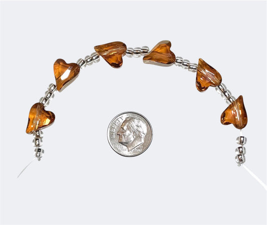 Swarovski Crystal Beads – Article 5743 – 12mm – Crystal Copper