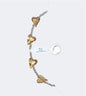 Swarovski Crystal Beads – Article 5743 – 17mm – Crystal Golden Shadow
