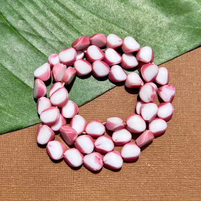 German Pink Window Beads - 50 Pieces