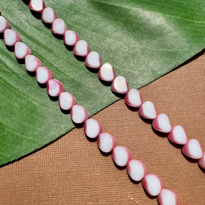 German Pink Window Beads - 50 Pieces