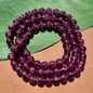 Purple Crackle 8mm & 10mm Beads - 100 Pieces
