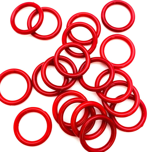 Ring 18mm Cherry Red