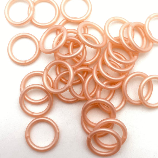 Ring 18mm Pink Champaign Matte