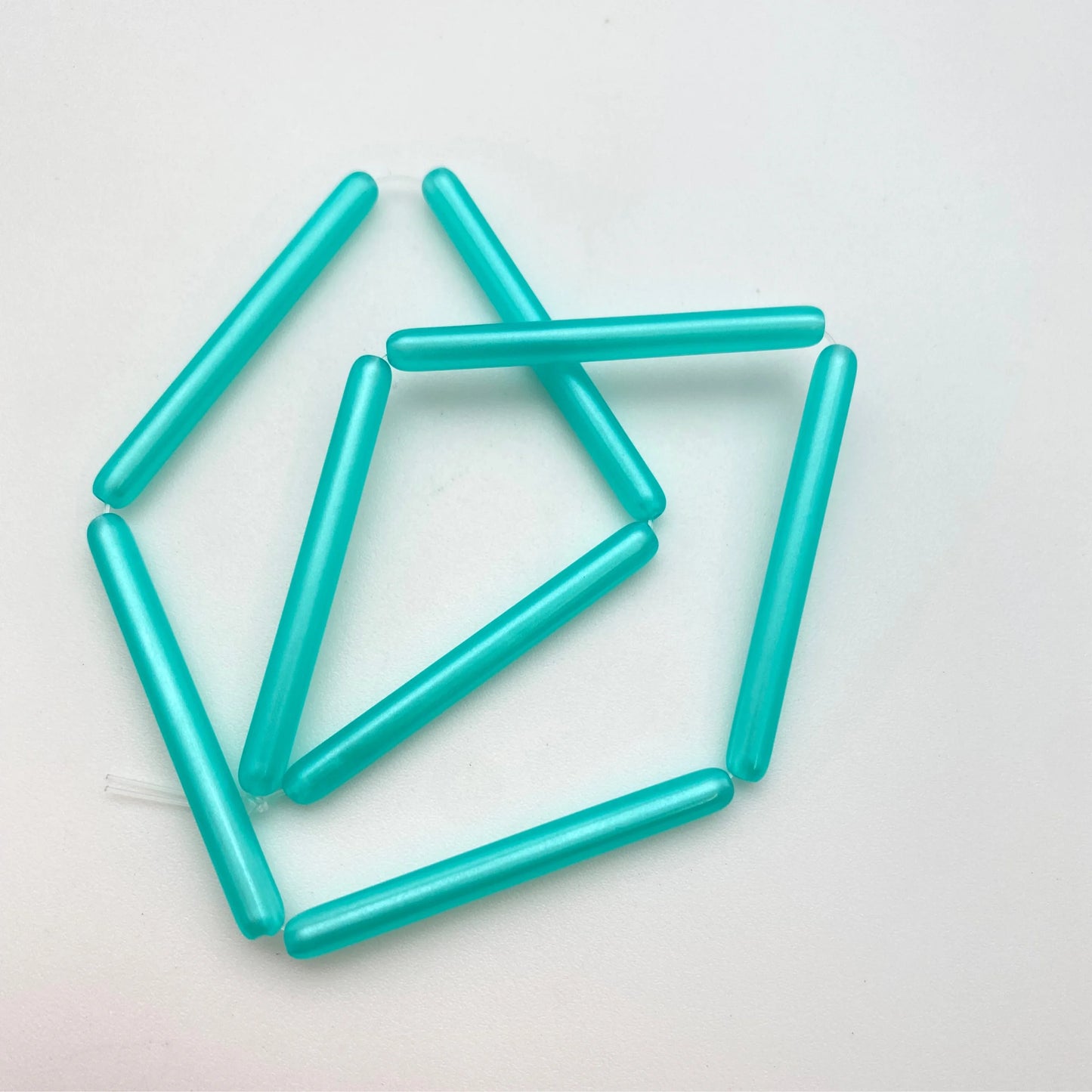 Tube 40x4mm Teal - FY0167D