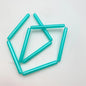 Tube 40x4mm Teal - FY0167D