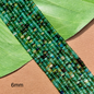 Roman Glass Small Saucer 4mm & 6mm Bead Strands
