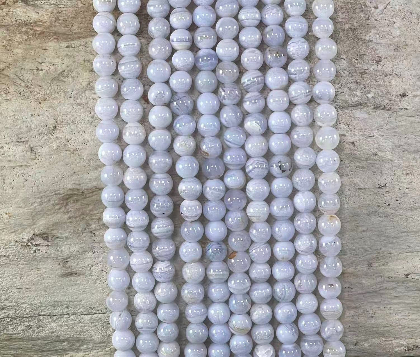 Blue Lace Agate Round A