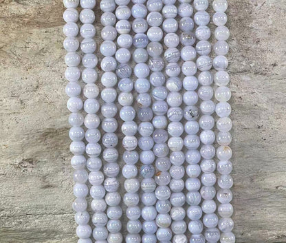 Blue Lace Agate Round A