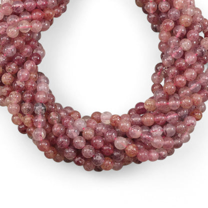 Strawberry Quartz Round