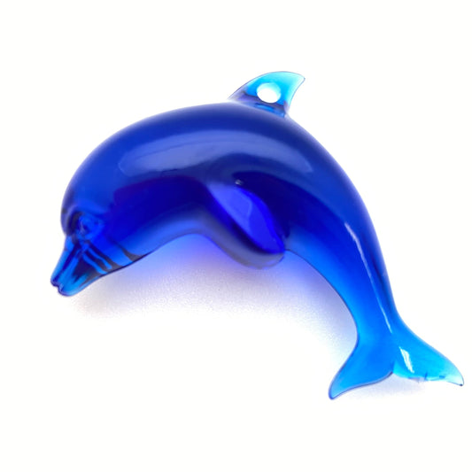 Dolphin Pendant 45mm Cobalt
