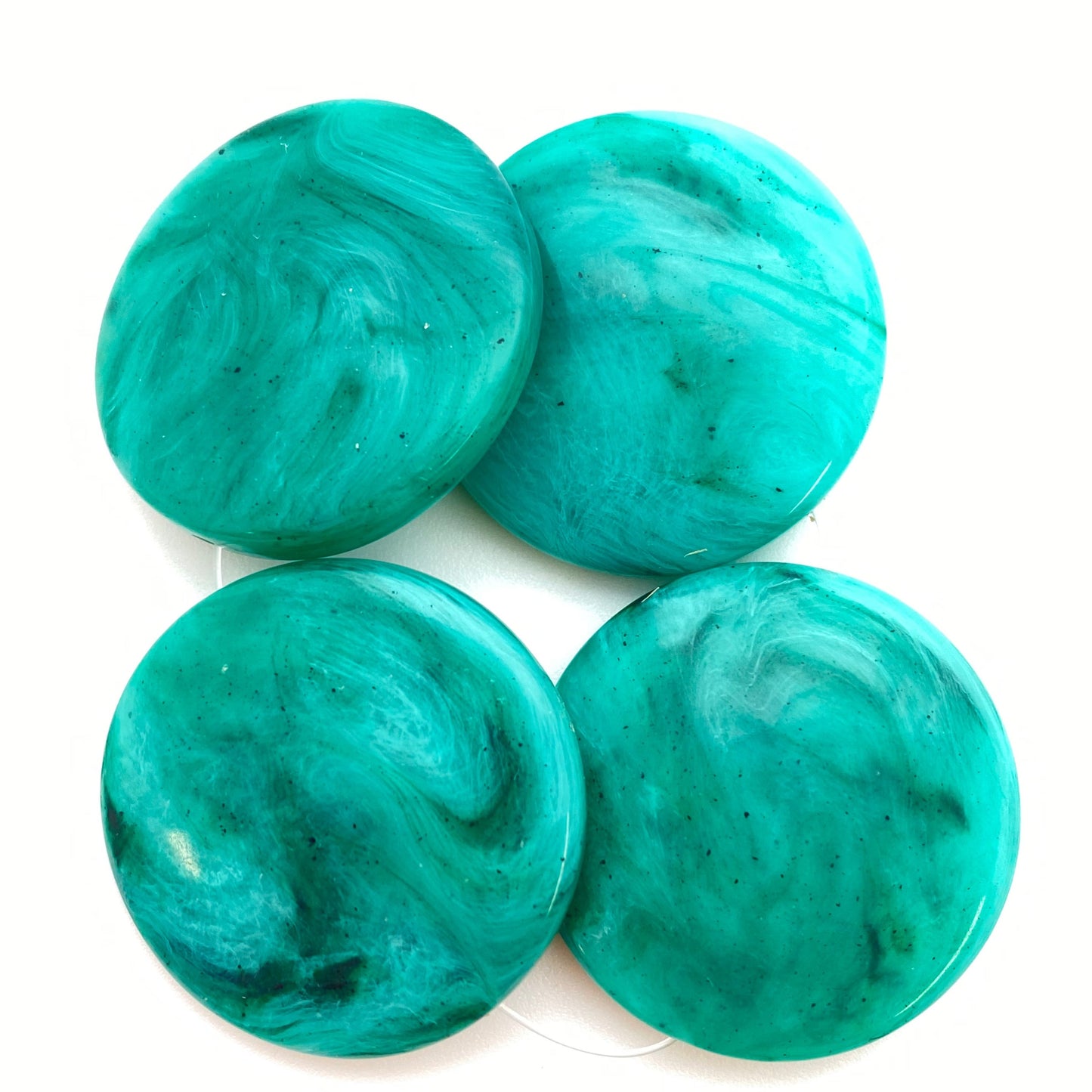 Lentil 31mm Green Marble