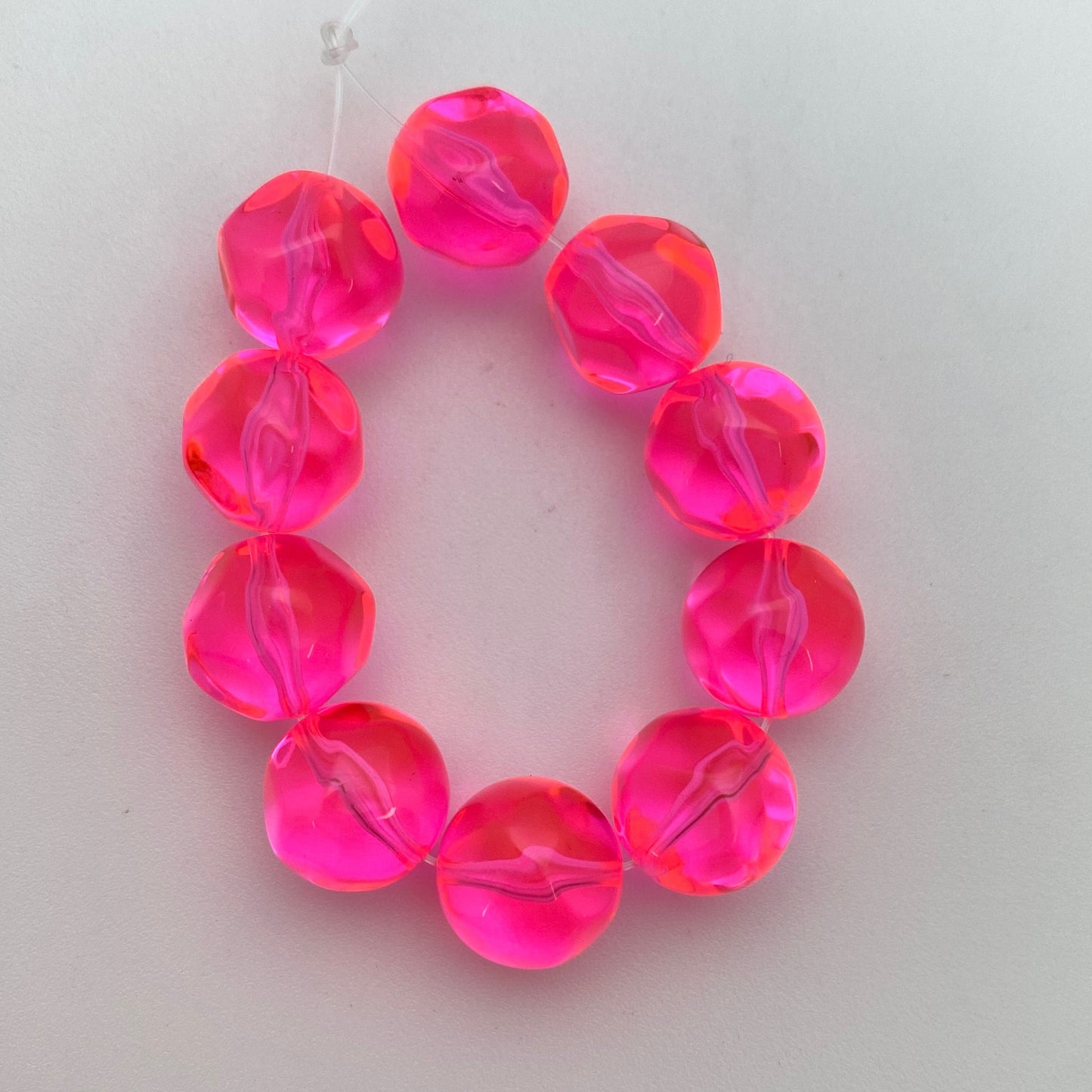 Rock 12mm Neon Pink
