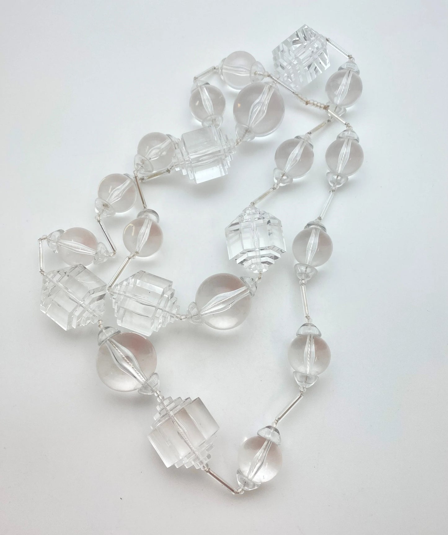 Hex Deco 30mm Crystal