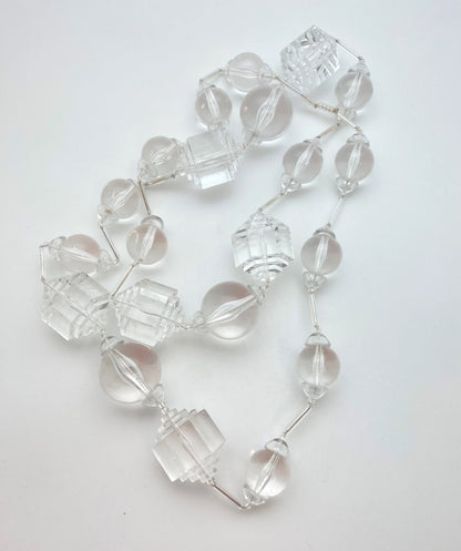 Hex Deco 30mm Crystal