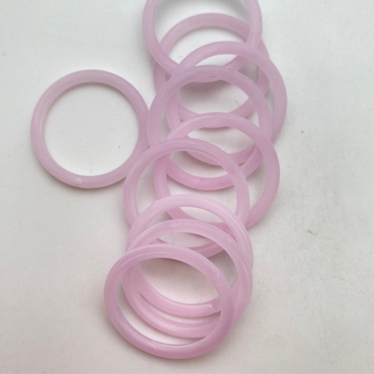 Ring 37mm Soft Pink Matte - DE-1054-B