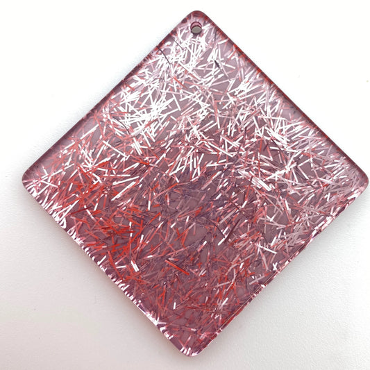 Laser cut Drop 40mm Lavender