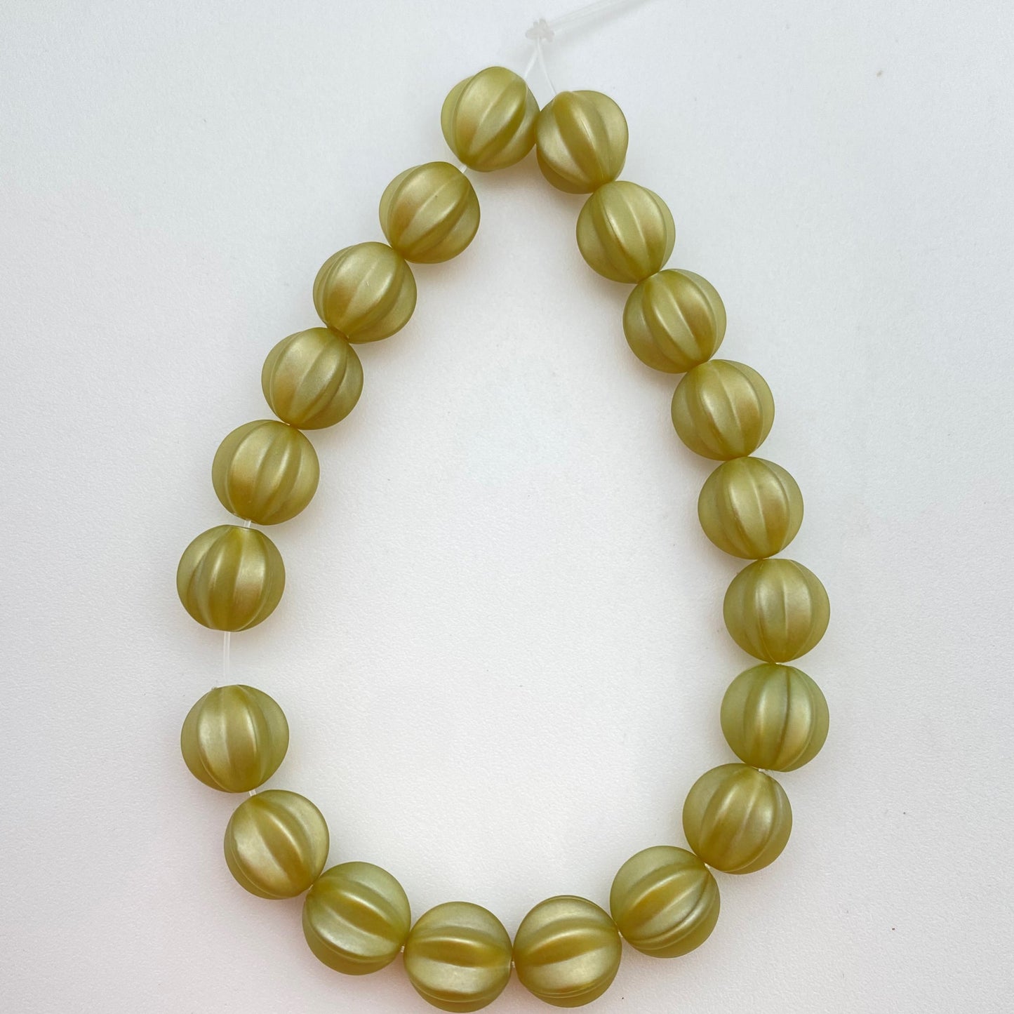 Melon 8mm Sage Pearl