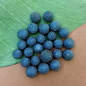 Winter Denim Beaded Beads - Solids