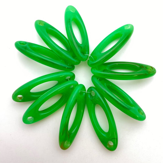 Link Loops 40mm Turtle Green