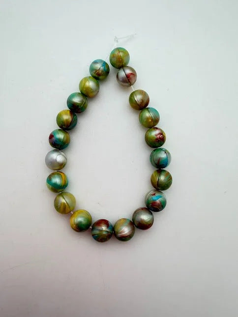 Round 8mm Palm Royale Silke