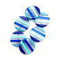 Layered Disk 25mm Multi Blue