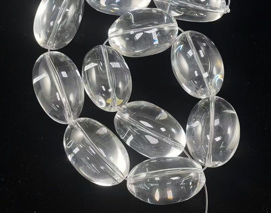 Natural Crystal Clear Quartz, Nugget AA+ Grade, 21-25x 36-38mm Rare Size