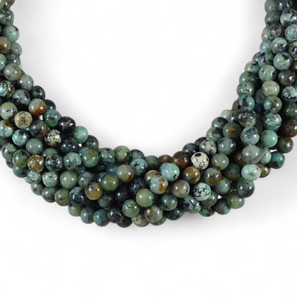 African Turquoise Round