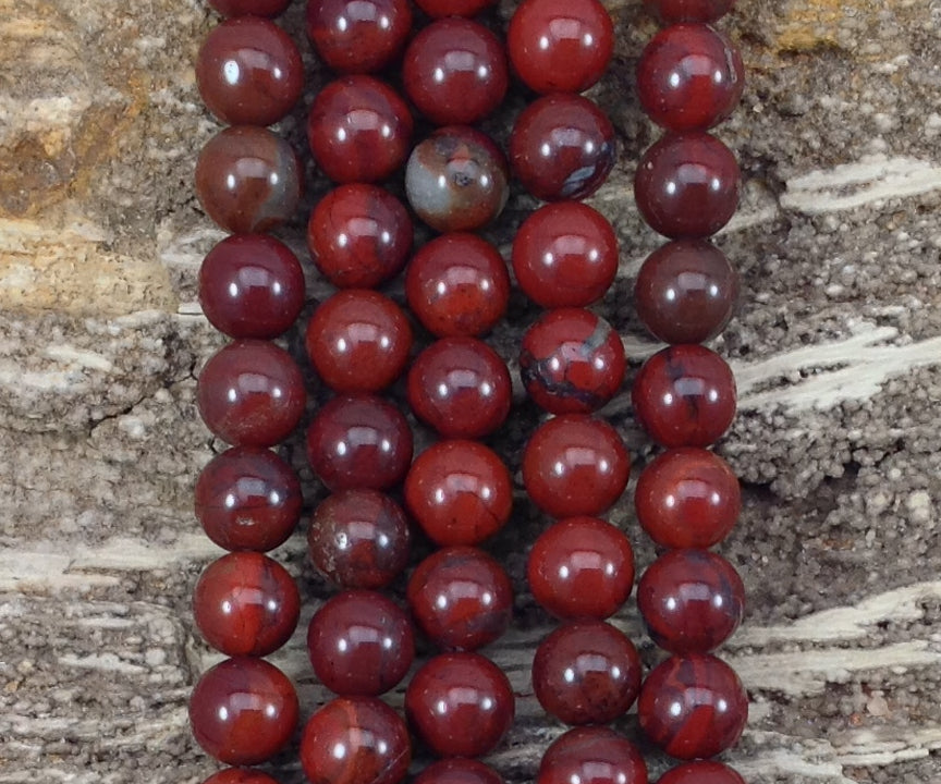 Apple Jasper aka Red Jasper Round