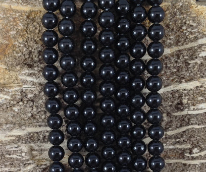 Black Obsidian Round