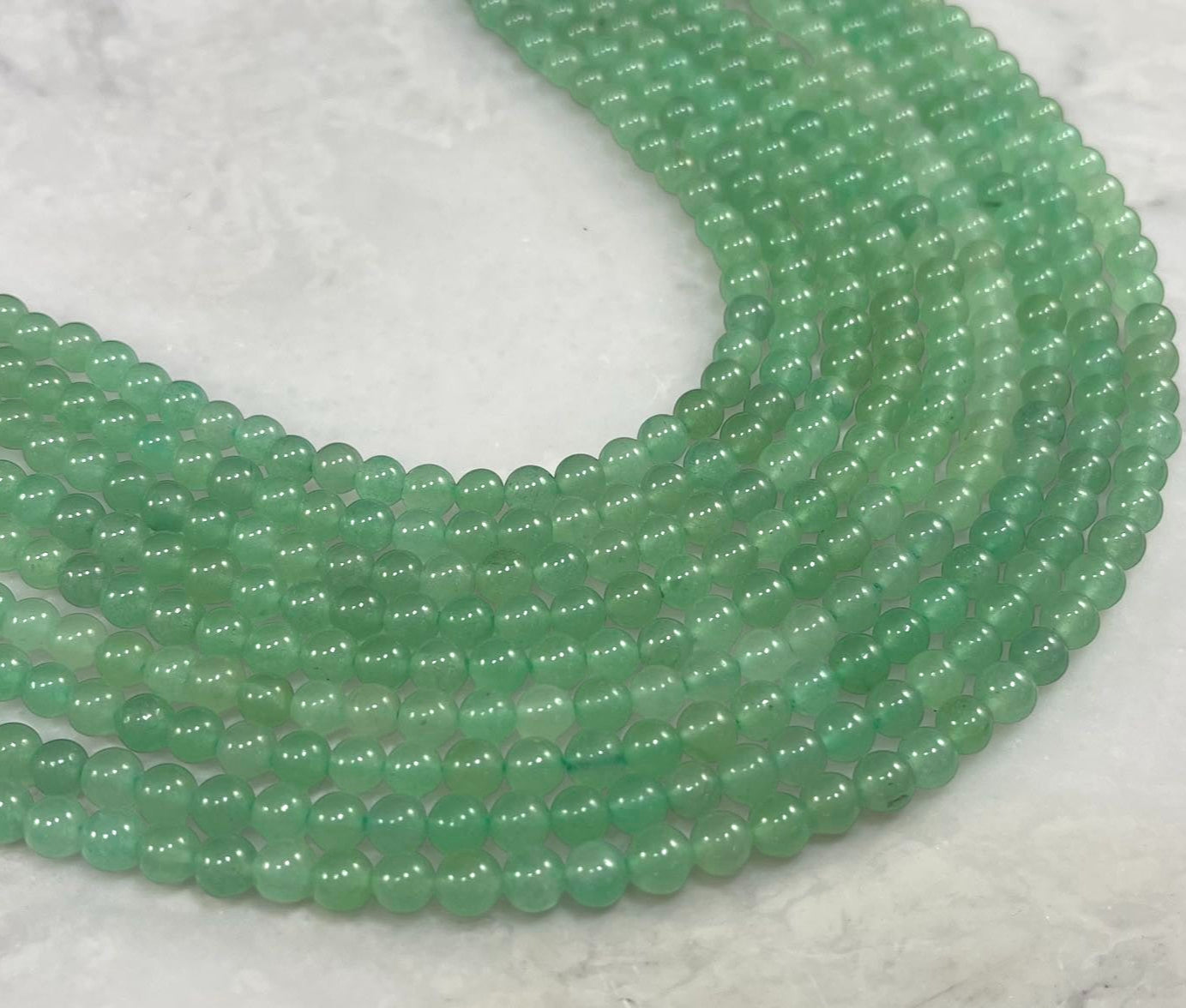 Green Aventurine (Color Enhanced) Round