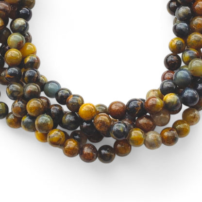 Golden Pietersite Round