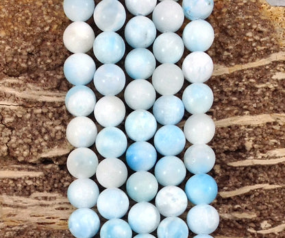 Hemimorphite Round 8mm 10mm