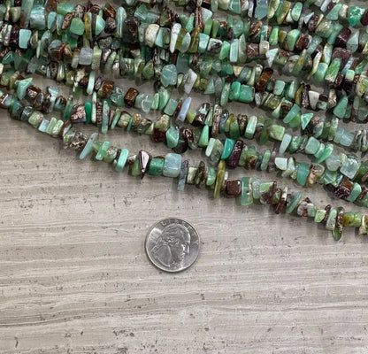 Chrysoprase Chips Strands