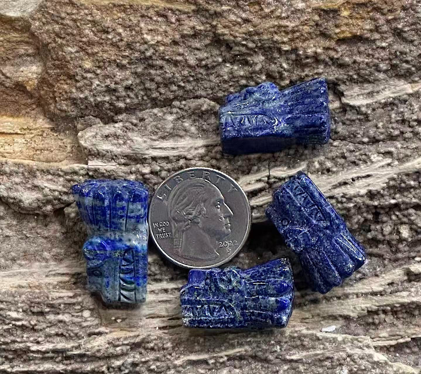 Mayan/Aztec Quetzalcoatl Dragon Head, Feathered Serpent Head, Bead Spacer, (1pc) flying reptile