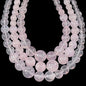 Rose Quartz Graduated Round 6-15mm
