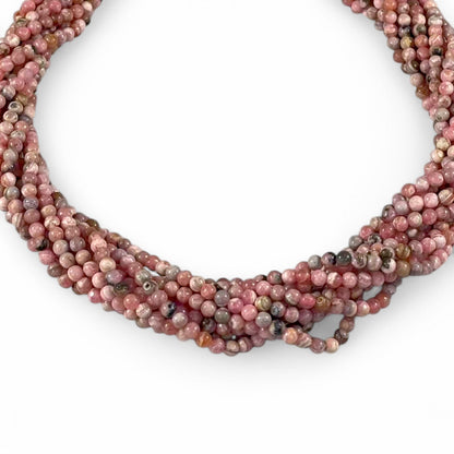 Rhodochrosite Round 4mm