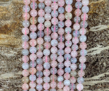 Mix Beryl (Aquamarine & Morganite) A Grade Round