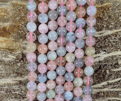 Mix Beryl (Aquamarine & Morganite)Mix Beryl (Aquamarine & Morganite)