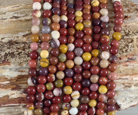 Mookaite Jasper, Round