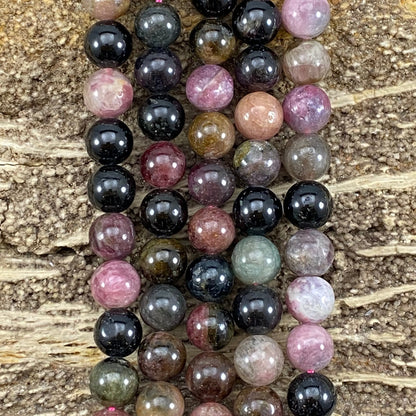 Multi Tourmaline, Watermelon Tourmaline Round