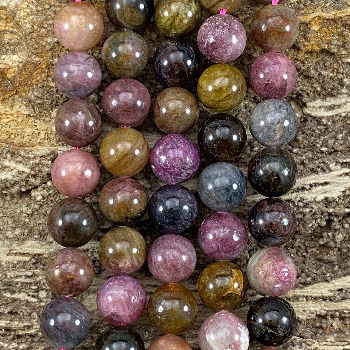 Multi Tourmaline, Watermelon Tourmaline Round