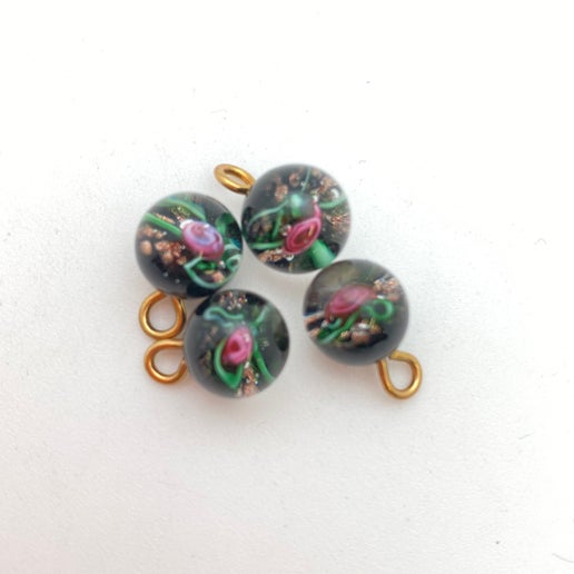 Button 8mm Black - BUTTON-0198-C