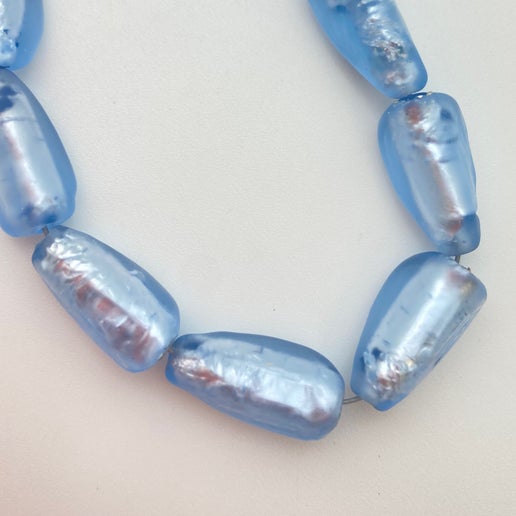 Drop 3 sided 20mm Light Sapphire - YAYIN