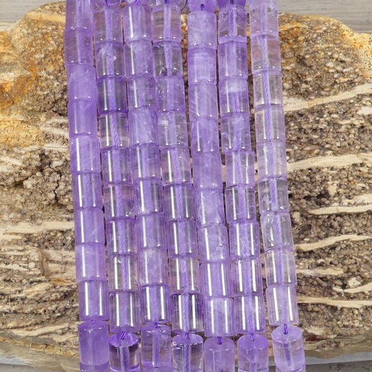 Lavender Amethyst Cylinder Tubes